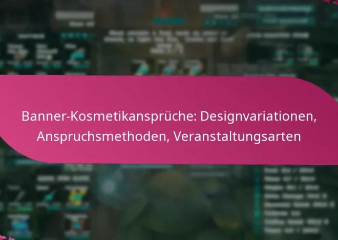 Banner-Kosmetikansprüche: Designvariationen, Anspruchsmethoden, Veranstaltungsarten