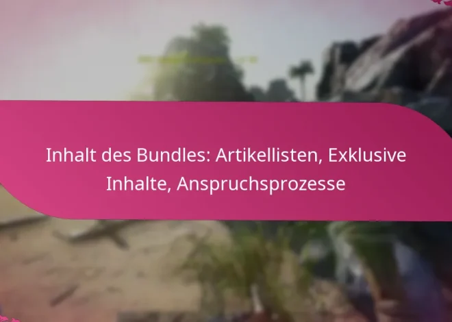Inhalt des Bundles: Artikellisten, Exklusive Inhalte, Anspruchsprozesse