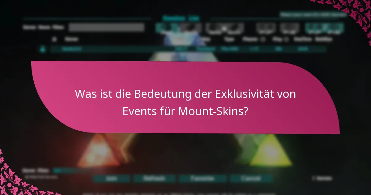 Wie können Spieler Mount-Skins beanspruchen?