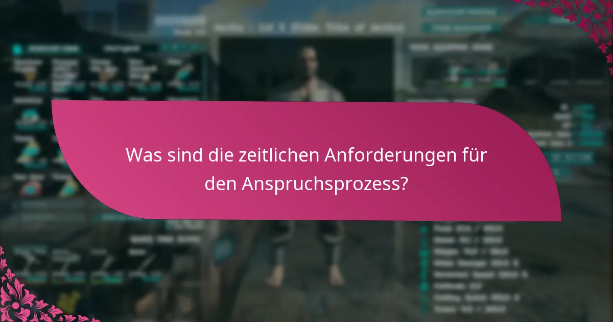 Was sind die fortgeschrittenen Taktiken zur Optimierung des Anspruchsprozesses?