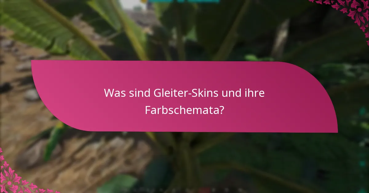 Was ist der Prozess zum Beanspruchen von Gleiter-Skins?